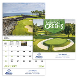 Image of Fairways and Greens-spiral